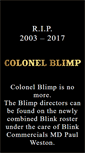 Mobile Screenshot of colonelblimp.com